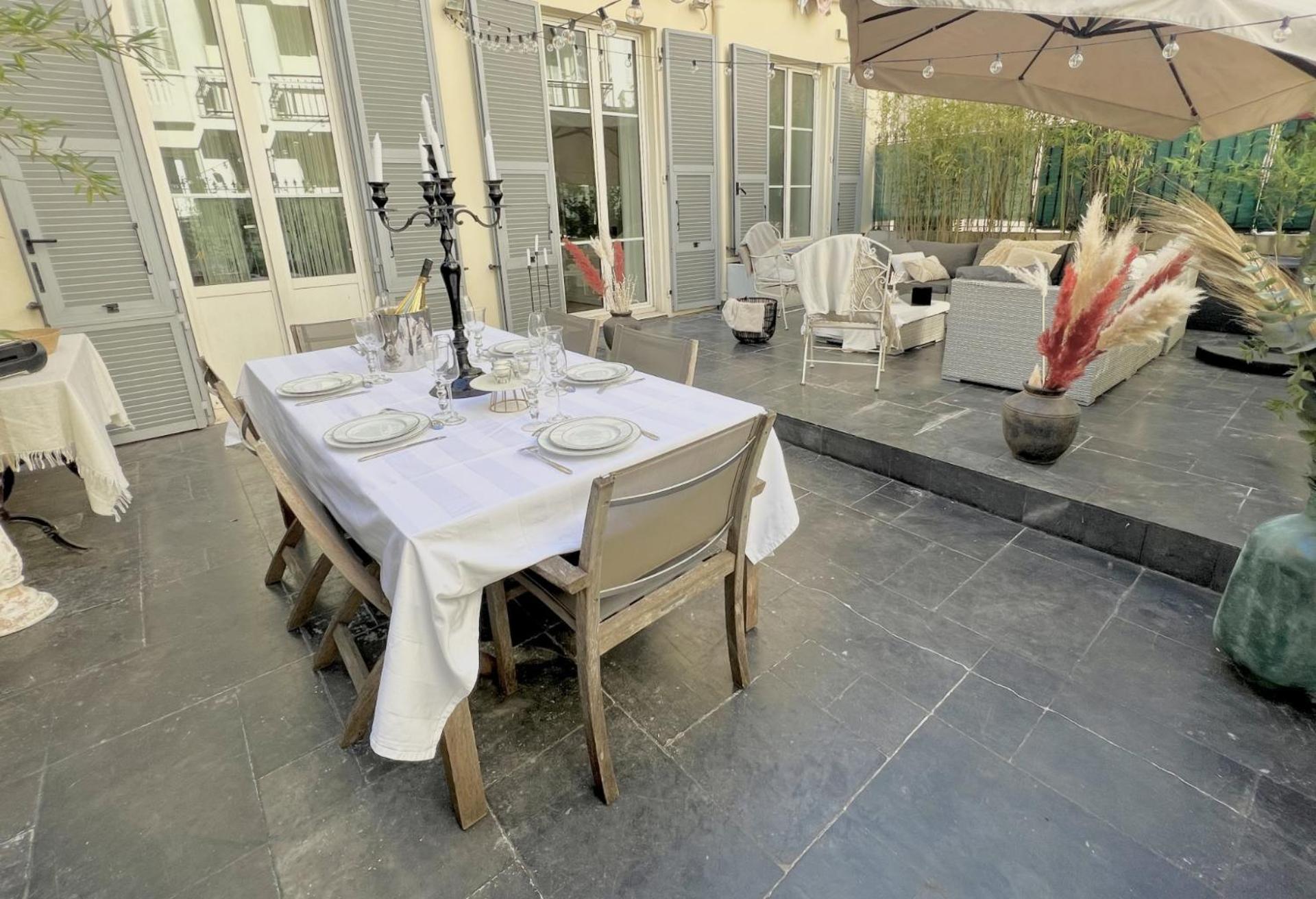 Superbe Appartement De 105 M2, Hyper Centre Avec Terrasse, Parking, A 5 Min De La Mer Nicea Zewnętrze zdjęcie