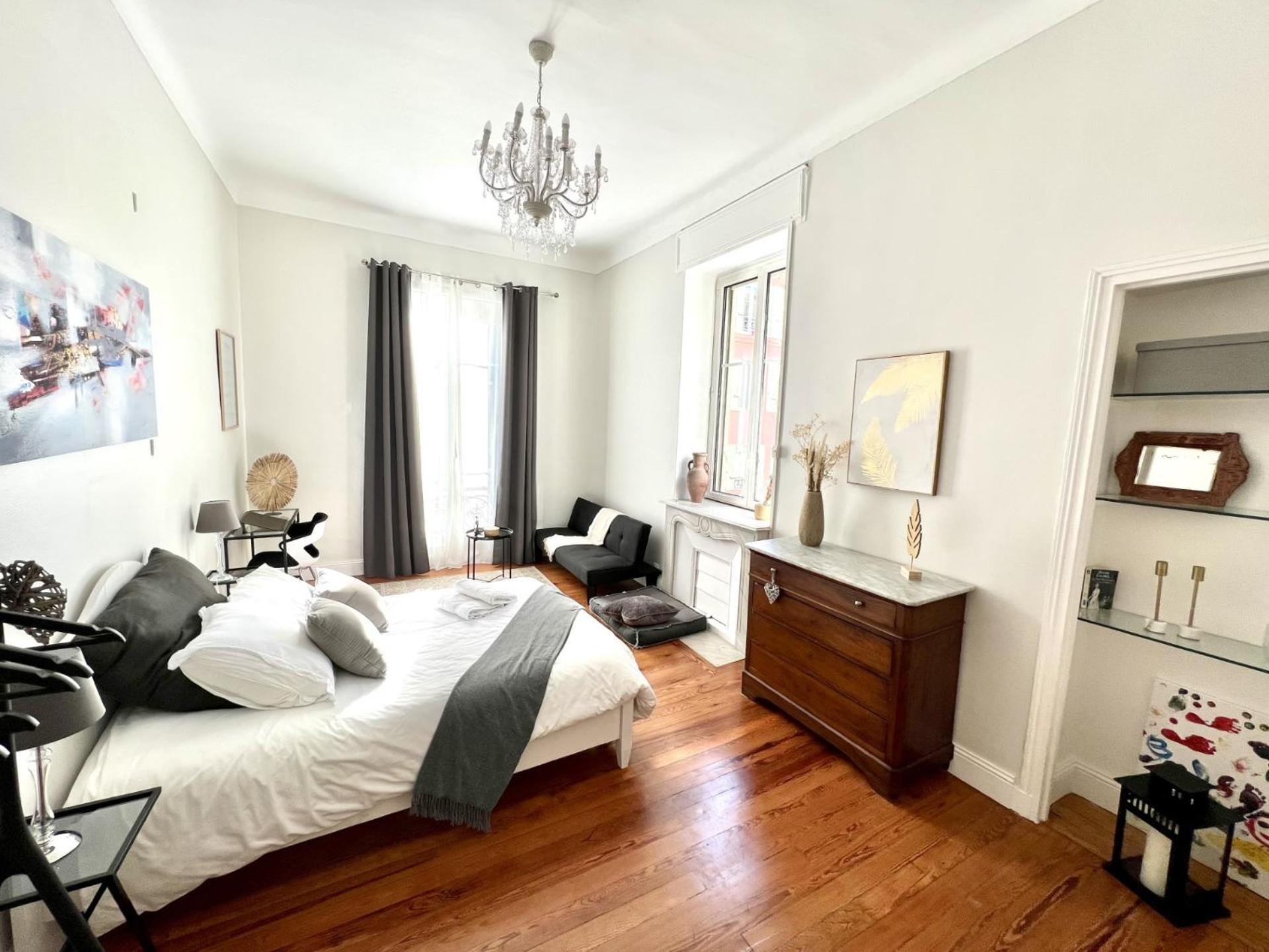 Superbe Appartement De 105 M2, Hyper Centre Avec Terrasse, Parking, A 5 Min De La Mer Nicea Zewnętrze zdjęcie